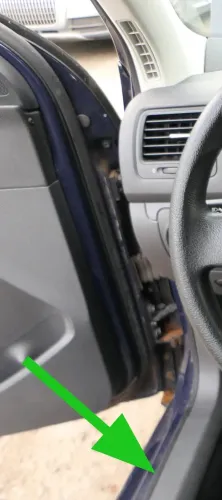 VW Golf 5 Türdichtung Dichtung Tür vorne links Fahrertür 4/5-Türer (178503)