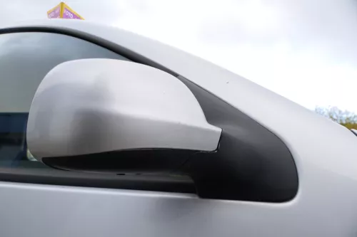 Golf 4 Bora elektrischer Spiegel vorne rechts Außenspiegel grau silber LA7W Glas (178519)