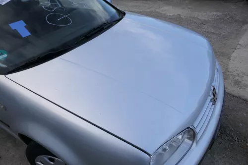 VW Golf 4 Motorhaube Haube Klappe vorne silber grau LA7W grau reflexsilber  (178535)