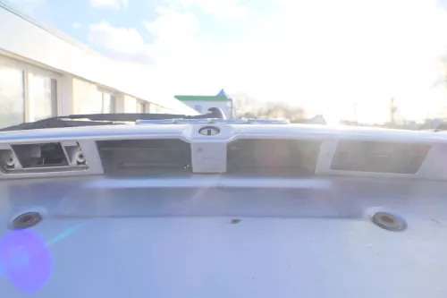 Audi A4 B5 Limousine Griff Heckklappe Heckklappengriff silber LY7M biscaBj.1999 (178555)
