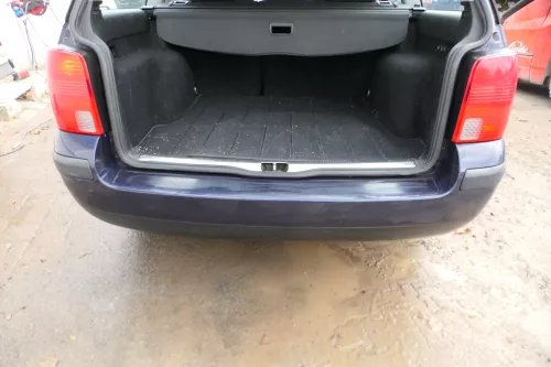 VW Passat 3B 3B5 Kombi Stoßstange hinten Heckstoßstange Stoßfänger blau LN5Y (178576)
