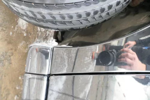 VW Polo 6N 6N1 Kotflügel vorne links schwarz L041 (178650)
