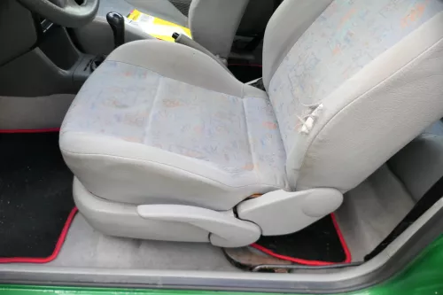 Arosa VW Lupo Sitz vorn links Fahrersitz Höhenverstellung höhenverste dunkel (178681)