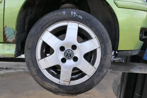 1x VW Polo 6N2 Lupo Original Alufelge Alu 6jx14H2 ET 43 6X0601025 Kyalami    4 (178775)