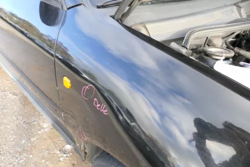 Audi A3 8L Kotflügel vorne rechts schwarz LY9B (178798)