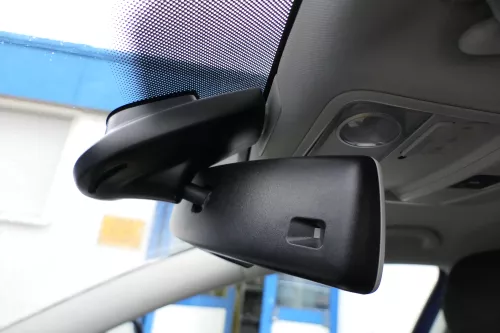 VW Passat 3C Spiegel Innenspiegel automatisch abblendbar schwarz/grau (178964)