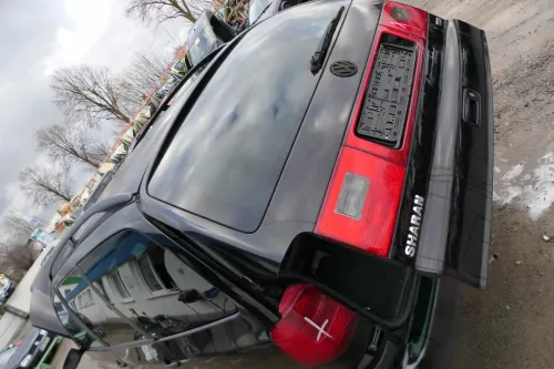 VW Sharan 7M 7M3 Heckklappe Scheibe  Klappe hinten ab Bj.2000 schwarz L041 (178994)