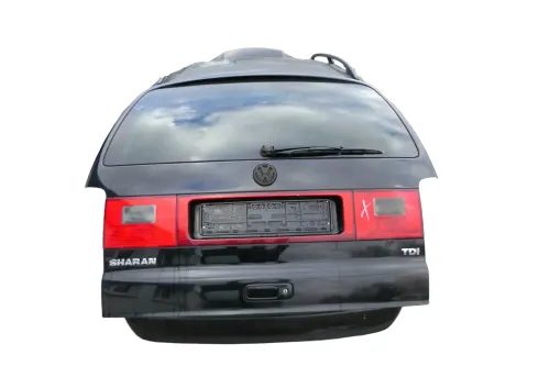 VW Sharan 7M 7M3 Heckklappe Scheibe Klappe hinten ab Bj.2000 schwarz L041 (178994)