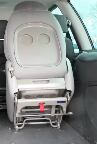 1x Sharan 7M Ford Galaxy 1x Sitz hinten rechts Rücksitz 6+7 Sitz  (179020)