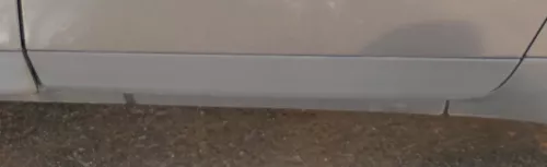 A4 B6 8E NUR Zierleiste Leiste Abdeckung Tür hinten links unten grau 8E0853969