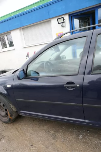 VW Golf 4 Bora Tür vorne links Fahrertür 4/5-Türer & Kombi blau LA5G -ohneAnba (179163)