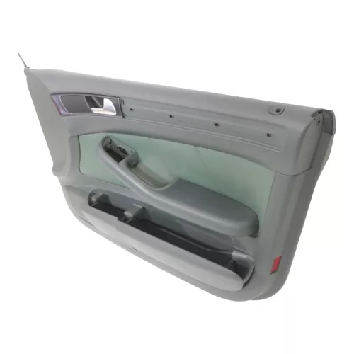 1x Audi A6 4B Türverkleidung Verkleidung Tür vorne rechts Leder grün farngrün (179246)