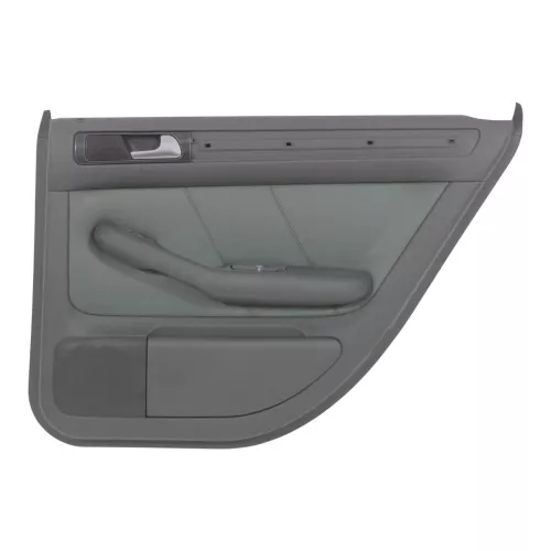1x Audi A6 4B Türverkleidung Verkleidung Tür hinten rechts Leder grün farngrün