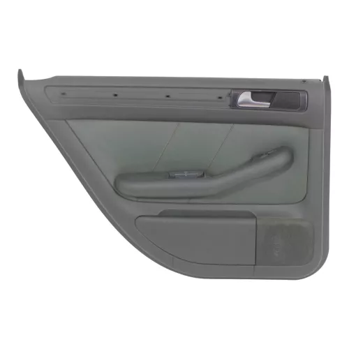 1x Audi A6 4B Türverkleidung Verkleidung Tür hinten links Leder grün farngrün