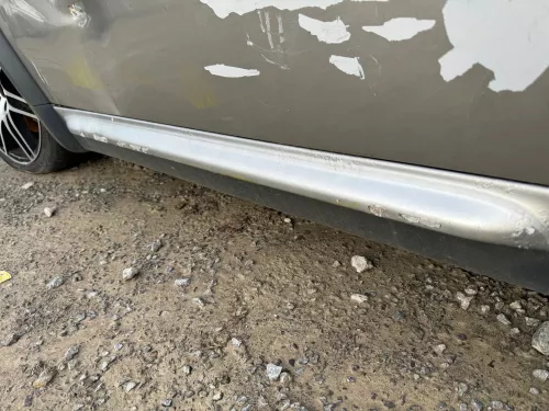 A6 4B 4Z Allroad NUR Zierleiste Leiste Abdeckung Tür vorne links unten -Delle (179271)