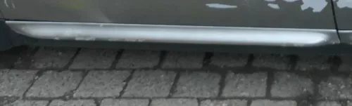 A6 4B 4Z Allroad NUR Zierleiste Leiste Abdeckung Tür vorne links unten -Delle (179271)