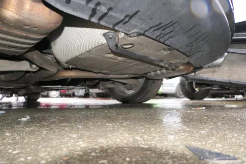 1x Audi A4 8K Auspuff Endschalldämpfer links hinten Benziner (179361)