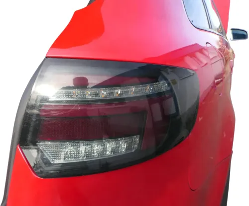 Audi A3 8P Stoßstange Stoßfänger hinten 4/5-Türer rot LY3J - Doppelrohr Sportbac (179494)