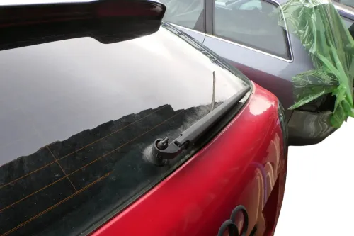 Audi A3 8P 4/5-Türer Heckklappe Klappe hinten rot LY3J Spoiler Scheibe (179495)