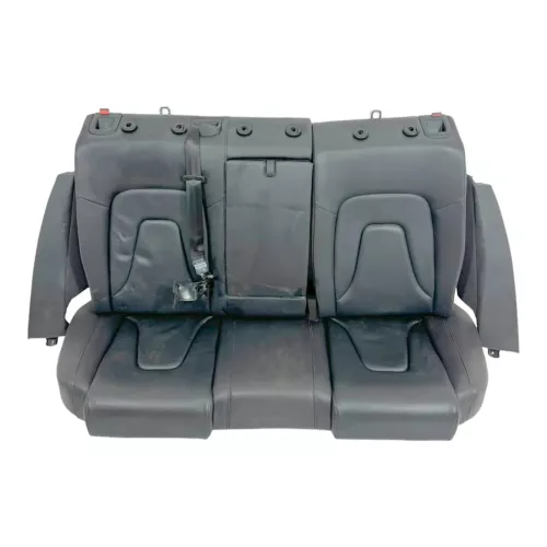 A4 8K B8 Sitz Rückbank Rücksitzbank hinten 3-Punkt-Gurt schwarz soul Leder