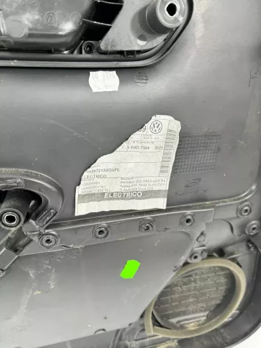 VW Polo 6R 1x Türverkleidung Verkleidung Tür 4/5-Türer hinten rechts schwarz (179667)
