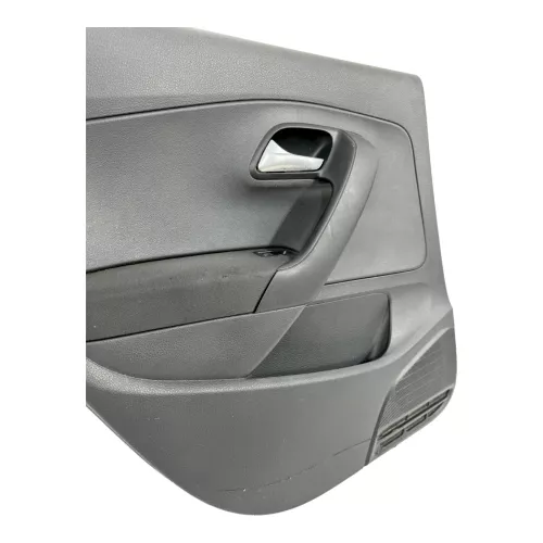 VW Polo 6R 1x Türverkleidung Verkleidung Tür 4/5-Türer hinten links schwarz (179668)