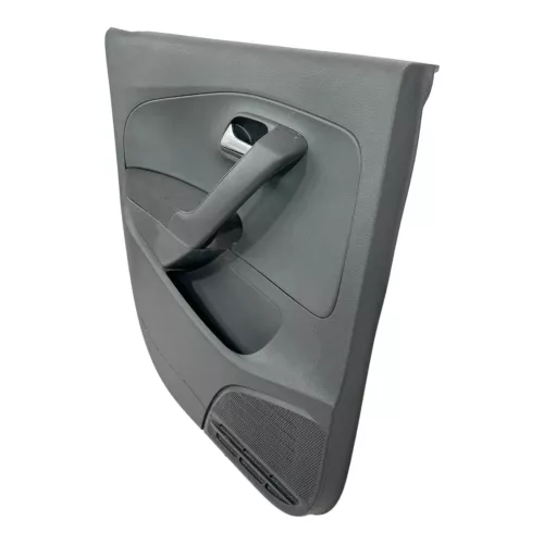 VW Polo 6R 1x Türverkleidung Verkleidung Tür 4/5-Türer hinten links schwarz (179668)