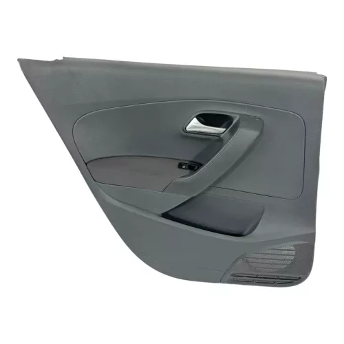 VW Polo 6R 1x Türverkleidung Verkleidung Tür 4/5-Türer hinten links schwarz (179668)