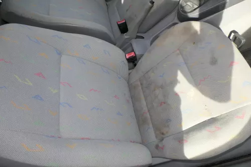 VW Caddy 3 2K für Post Sitz vorne rechts Beifahrersitz + Schiene + Gurt (179696)