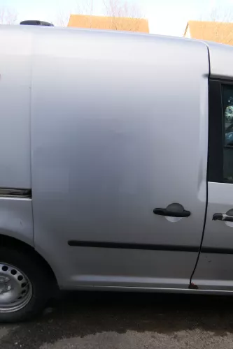 VW Caddy 3 2k Tür hinten rechts silber LA7W Schiebetür (179723)