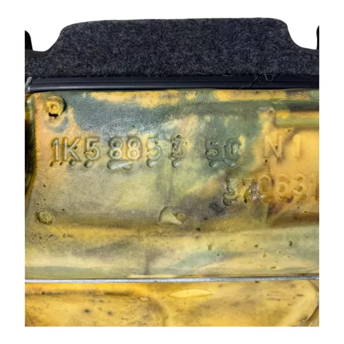 VW Jetta 1K Sitz Rückbank Rücksitzbank Sitze Leder Lehne anthrazit  (179761)