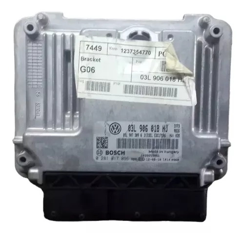 VW Sharan 7N Motorsteuergerät Steuergerät Motor 2.0 TDI CFFB 03L906018HJ