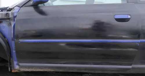 Audi A3 8L Tür nur das Türblatt vorne links schwarz blau Facelift 2/3-Türer (179903)