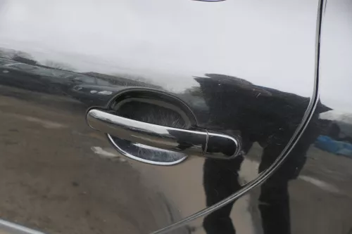 Skoda Octavia 1Z Kombi Tür hinten links schwarz LF9R (ohneAnbauteile) (180159)