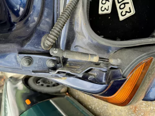 2x Golf 3/4 Cabrio 1E Dämpfer Heckklappe hinten links rechts Scharnier blau LC5U