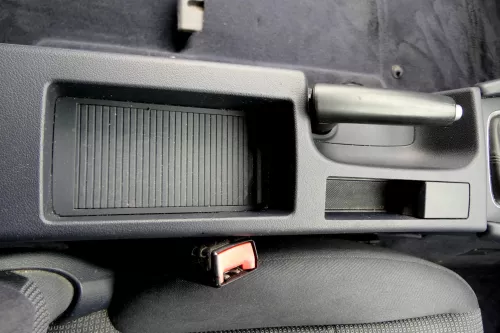 Audi A3 8P Mitteltunnel hinten Verkleidung um Handbremse Konsole - schwarz