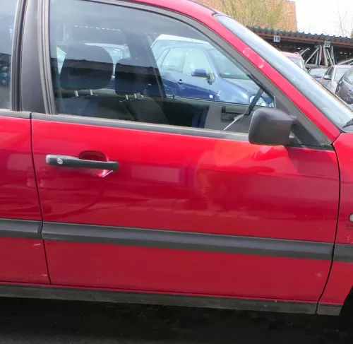 VW Passat 3A 35i Kombi Limo Tür vorne rechts Beifahrertür rot LY3D ohneAnbautei