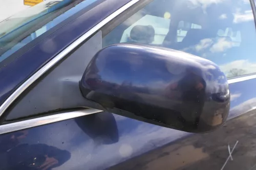 Audi A6 4B Spiegel Außenspiegel links elektrisch blau LZ5T + GLAS (180522)