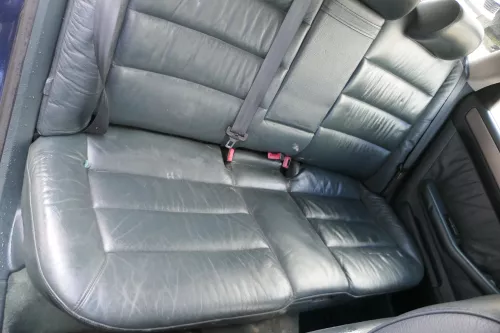 A6 4B Kombi Avant Rückbank Rücksitzbank Sitz Rücksitz Buffalino grün lago Leder (180527)