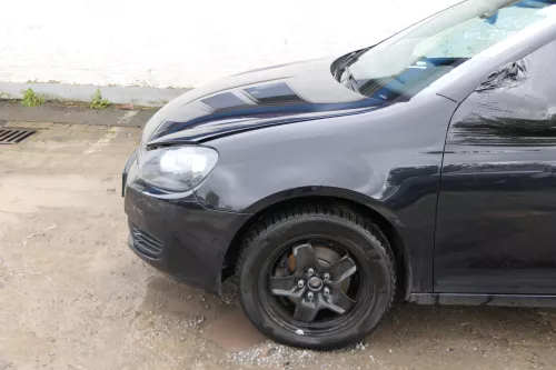 VW Golf 6 Variant Kombi AJ5 Kotflügel vorne links schwarz LC9X