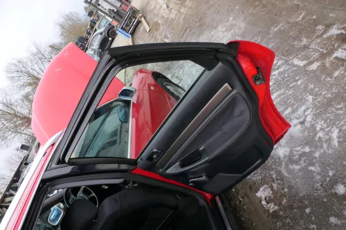 1x Audi A4 B5 Türverkleidung Verkleidung Tür hinten rechts Griff Öffner (180699)