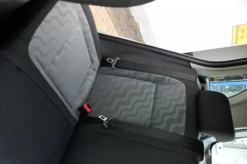 Skoda Fabia 5J 5itz Sitze hinten Rückbank Rücksitzbank 3 Punkt Gurt Isofix anthr (180775)