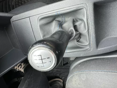 VW Polo 9N 9N3 Schaltknauf Schaltsack Schaltung 6Q1711113G United Leder schwarz (180798)