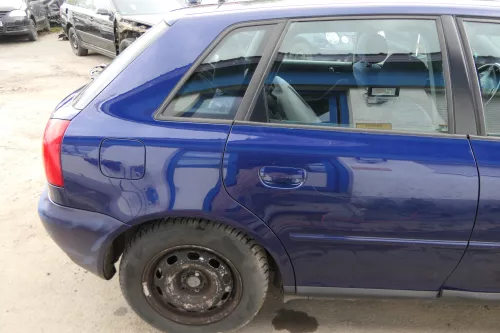Audi A3 8L Tür Türblatt hinten rechts 4/5-Türer - blau LZ5K (180820)