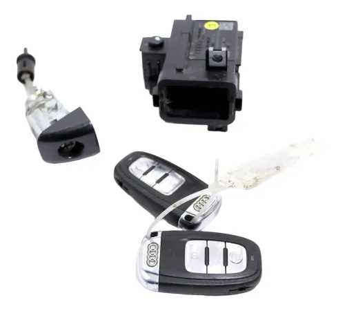Audi A4 8K B8 Zündschloß Schloß Zündung 2 Schlüssel 8K0909131C + Türschloß links