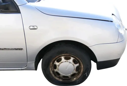 VW Lupo Kotflügel vorne rechts silber LA7W