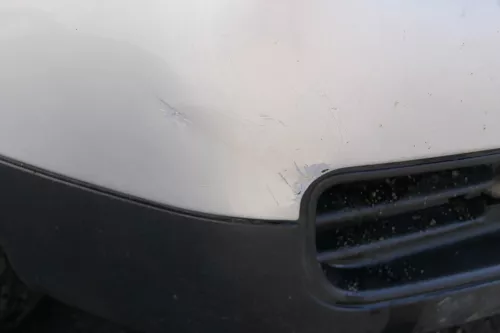 VW Lupo 6x Stoßstange vorne Frontstoßstange Stoßfänger silber LA7W (180896)