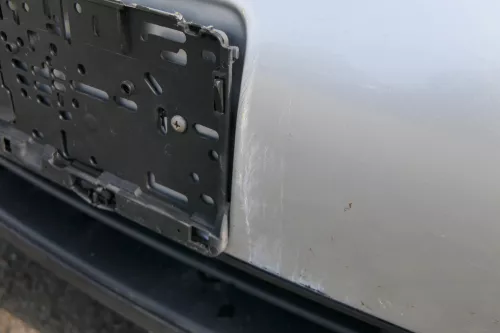 VW Lupo 6x Stoßstange vorne Frontstoßstange Stoßfänger silber LA7W (180896)