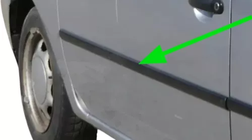 Lupo NUR Zierleiste Leiste Abdeckung Tür vorne links schwarz