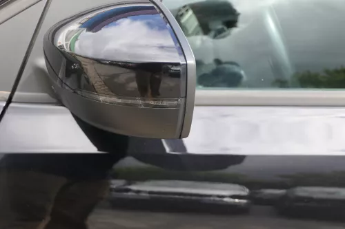VW Polo 6R 6C elektrischer Spiegel Außenspiegel rechts außen schwarz LC9X (180932)